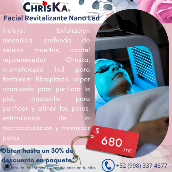 Low Level Therapy Facial Led